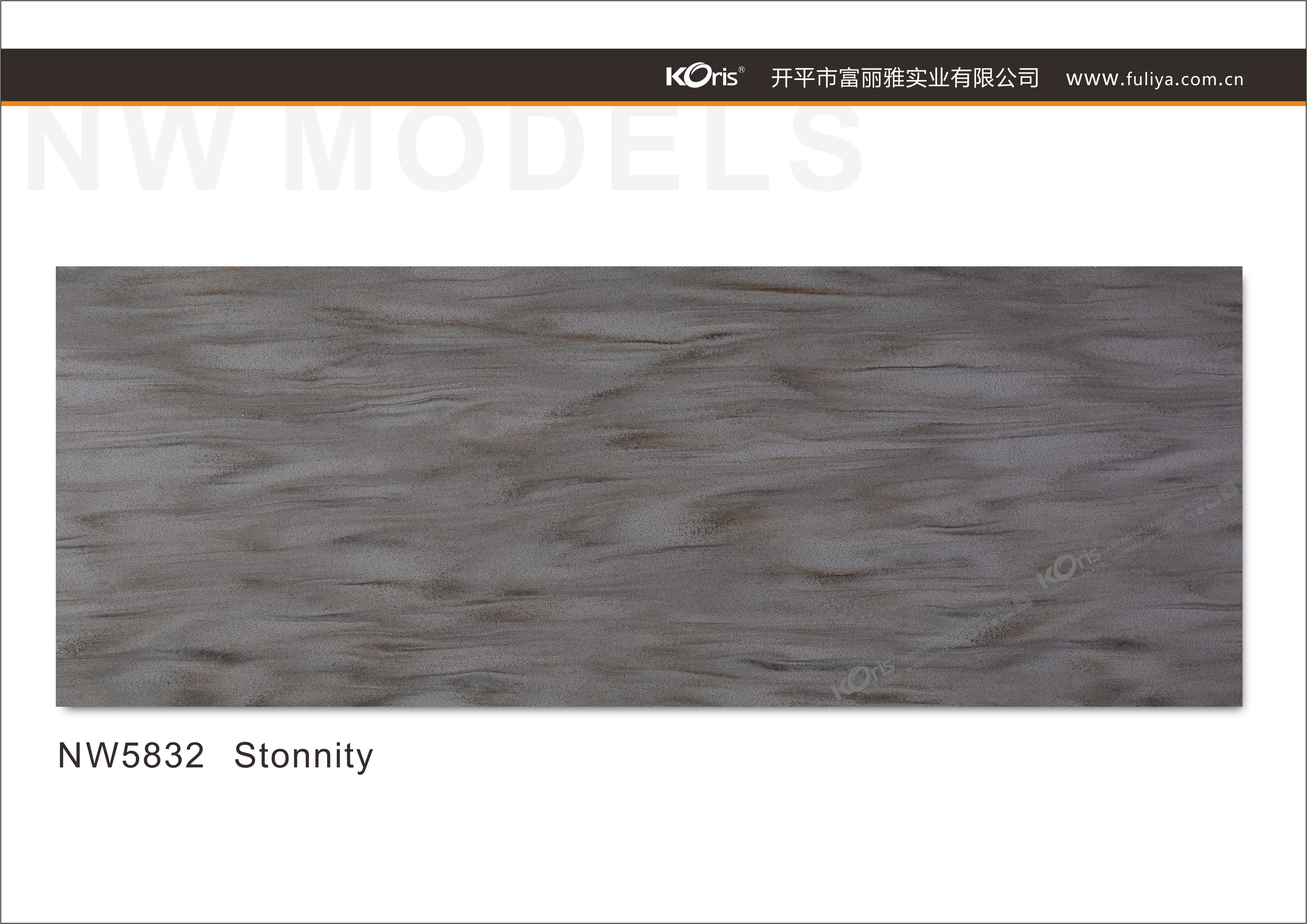Wholesale Acrylic Solid Surface Faux Marble Black Countertops 
