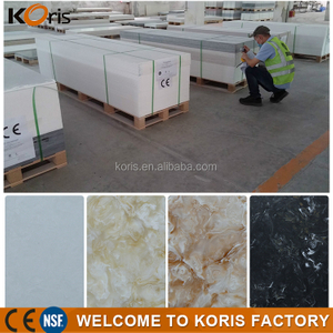 Cheap Price Kitchen Decorative Colors Artificial Marble Acrylic Solid Surface Sheet