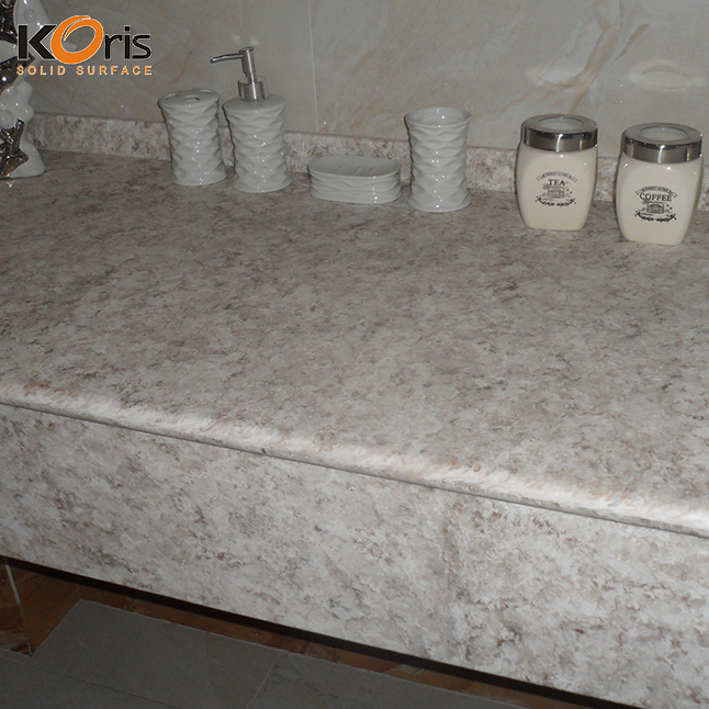 Composite White Solid Surface Stone