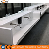 Staron Resin Solid Surface Factory Popular Size 3680*760*12mm White Artificial Marble