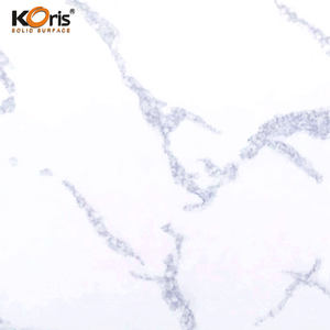 Artificial Marble Calacatta White HW6801 Acrylic Solid Surface