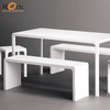 Chinese Factory Solid Surface Salon Artificial Stone for Work Desk