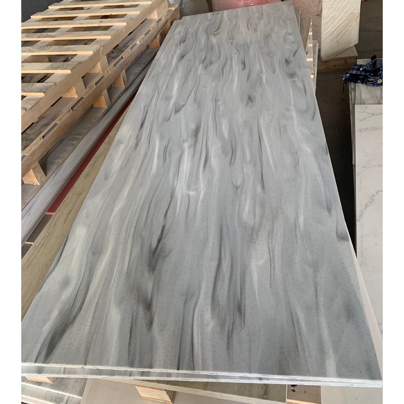 New Arrival LGs Waterproof Modern Counter Top 12mm Acrylic marble sheet