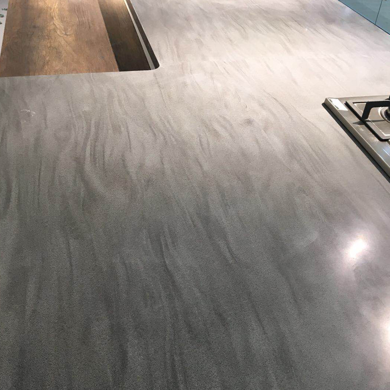 White Color Mable Big Slab Customize Samsung Acrylic Solid Surface Countertops