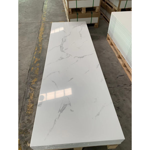 Marble-like Cut-to-size Kitchen Countertop Artificial Stone Black Solid Surface Countertop