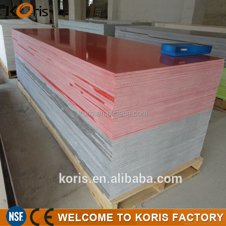 Polyester Acrylic Solid Surface Manufacturer/polymer Countertop