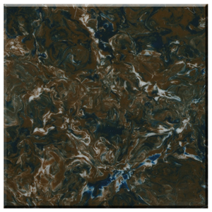 Koris Solid Surface Artificial Marble Series Brown Jasper 3809