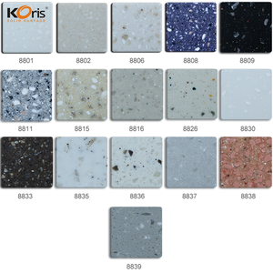Wall Panel Corians Solid Surface White Color