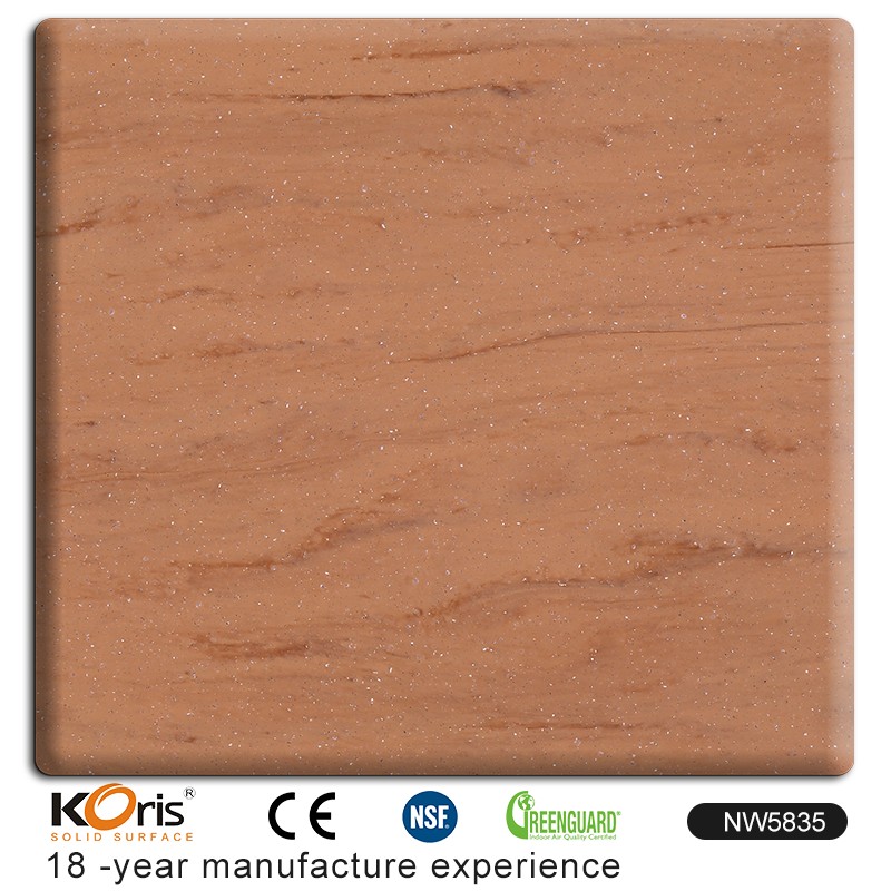 Fuliya 100% Acrylic Wholesale Formica Solid Surface Countertop Material Granite Solid Surface Countertops