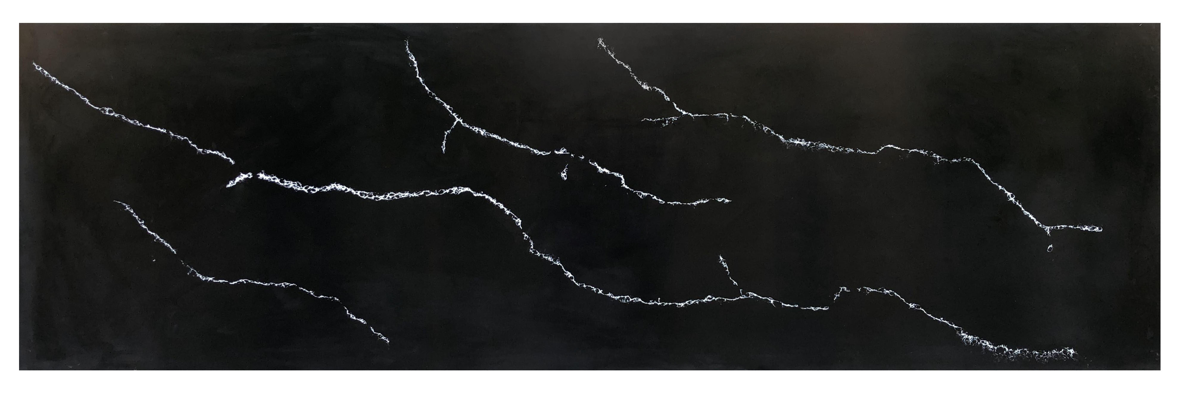 Calacatta White/Black Artificial Marble Solid Surface