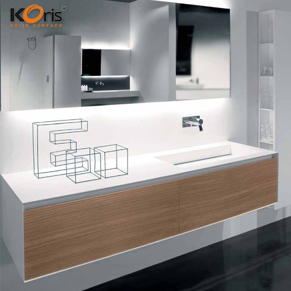Koreis Solid Surface Sheets / Acrylic Stone Artificial Marble Type Size 2440*760mm / 3660x760mm