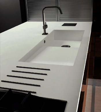 Koreis Solid Surface Sheets / Acrylic Stone Artificial Marble Type Size 2440*760mm / 3660x760mm